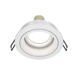 Faretta incasso Atom bianca Ø 9,2 cm altezza 4 cm Maytoni