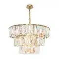 Lampada a sospensione Puntes 18 luci oro Ø 77 cm Maytoni