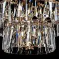 Lampada a sospensione Puntes 18 luci oro Ø 77 cm Maytoni