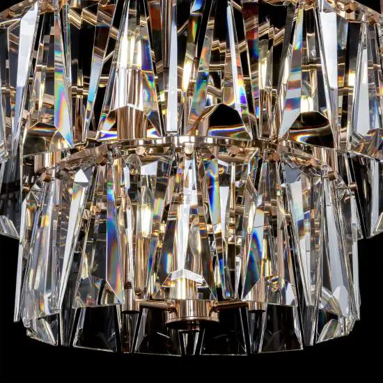 Lampada a sospensione Puntes 18 luci oro Ø 77 cm Maytoni