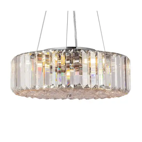 Plafoniera Recinto 6 luci cromo Ø 40 cm Maytoni