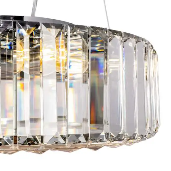 Plafoniera Recinto 6 luci cromo Ø 40 cm Maytoni