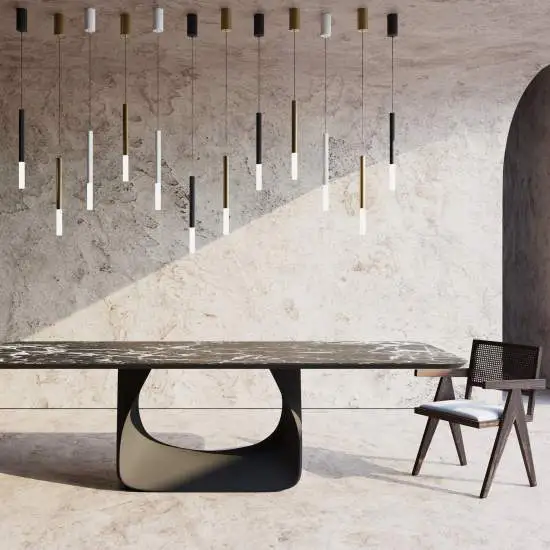 Lampada a sospensione Pro Shade LED oro Maytoni