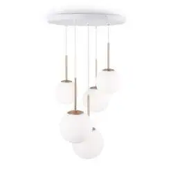 Lampada a sospensione Basic form 5 luci Ø 58 cm Maytoni