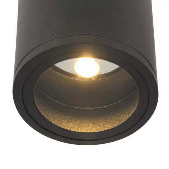 Luminaire da soffitto da esterno Bar LED grafite Ø 10,8 cm Maytoni