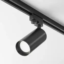 Faretto per binario Focus nero Ø 6 cm Maytoni