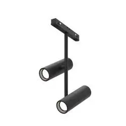 Faretta per binario magnetico 48V Elti Duo LED nera 16 cm 1463 lm Maytoni