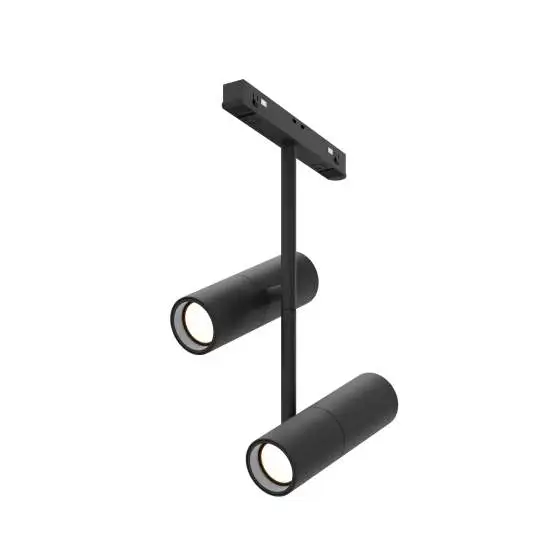 Faretta per binario magnetico 48V Elti Duo LED nera 16 cm 1463 lm Maytoni