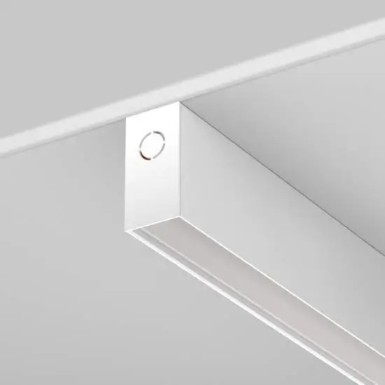 Binario a sovrapposizione-sospeso a superficie magnetico 48V Exility Busbur bianco