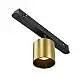 Lampada Binario Moderna Alluminio Ottone 1 Luce Led 6W 300K 520 Lm 50°