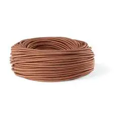 Cavo Elettrico 50M Tabacco