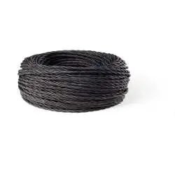 Cavo Elettrico A Treccia 50M Nero