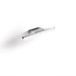 Applique Contemporanea Bold Metallo Cromo Acrilico Led 10W 4000K