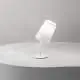 Lampada Da Scrivania Contemporanea Mash Metallo Bianco Tessuto 1 Luce E14