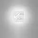 Applique Contemporanea Plug Metallo Bianco Acrilico Led 6W 3000K