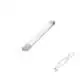 Applique Moderna Tiny Acrilico Bianco Led 4W 3000K