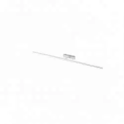 Applique Moderna Riga Metallo Bianco Acrilico Led 12W 3000K