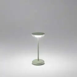 Lampada Tavolo Esterno Moderna Soap Acrilico Verde Led 1,5W 3000K