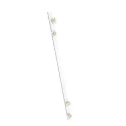 Sistema Modulare Moderno Snodo Faretti Metallo Bianco Opaco 4 Luci Gu10