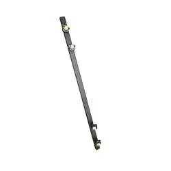 Sistema Modulare Moderno Snodo Faretti Metallo Nero Opaco 4 Luci Gu10