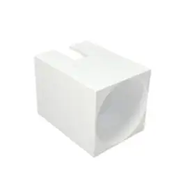 Cover Cubo Per Faretto Snodo Metallo Bianco