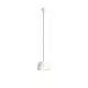 Sospensione Nordica Yelmo Metallo Bianco Oro 1 Luce E27 Ip20