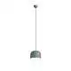 Sospensione Nordica Yelmo Metallo Verde Bianco 1 Luce E27 Ip20
