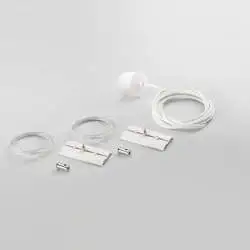 Kit Sospensione Grid Bianco 200Cm