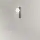 Plafoniera Minimal Snooky Metallo Grigio 1 Luce G9 Ip20