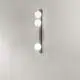 Plafoniera Minimal Snooky Metallo Grigio 3 Luci G9 Ip20