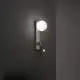 Applique Moderna Fog Metallo Grigio Spazzolato Luce Led G9 Ip20