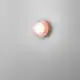 Applique Contemporanea Ceramic Arancio Vetro Bianco 1 Luce G9 Ip20