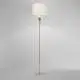 Piantana Contemporanea Abaco Metallo Orrone Spazzolato Tessuto 1 Luce E27