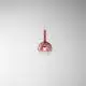Sospensione Contemporanea Lollipop Vetro Rame 1 Luce E27 Ip20 D20