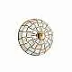 Plafoniera Tiffany Madreperla Madreperla Multicolor Fantasia 1 Luce E27