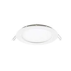 Faretti Incasso Logan Alluminio Bianco Led Integrato 6W 3000K Ip20