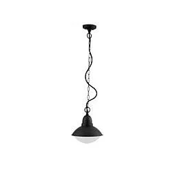 Sospensione Esterno Nordica Urban Alluminio Nero Bianco 1 Luce E27 Ip44