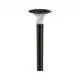 Paletto Con Testapalo Solare Nero 15W Cct Ip65