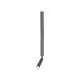 Applique Moderna Architect Metallo Bianco Marrone Acrilico Led 8W 3000K