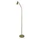 Piantana Moderna Allegro Acciaio Ottone 1 Luce Gu10
