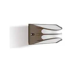 Applique Per Esterni Ed Interni In Alluminio Marrone Led 10W 700 Lm 3000K Bra