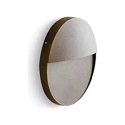 Applique Segnapasso In Alluminio Marrone Led 6W 452 Lm 3000K Grande Geo Round