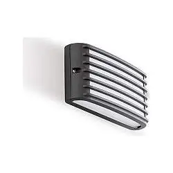 Applique Per Esterni Ed Interni Inalluminio Grigio Led 10 W 700 Lm 3000K Grid