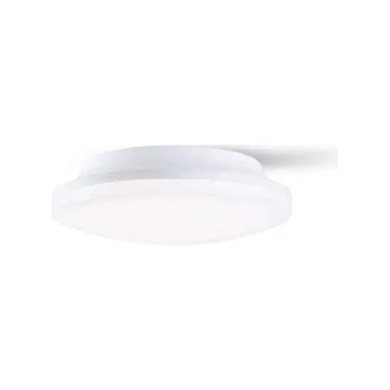 Plafoniera Per Interno Ed Esterno In Nylon Bianco Led 30W 2700 Lm 3000K Hilton | Sovil