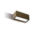 Applique Per Esterno Ed Interno In Alluminio Marrone Led 12 W 360 Lm 3000K | Sovil