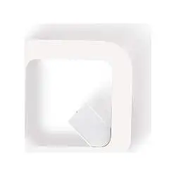 Applique Per Esterni Ed Interni Alluminio Bianco Led 20 W 2000 Lm 3000K Quasar