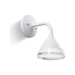 Applique Esterni Ed Interni Alluminio Bianco Led 20 W - 1700 Lm - 3000K Graal