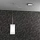 Sospensione Contemp Crazy Decentratori Metallo Cromo Vetro Bianco 1 Luce E27