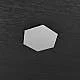 Componente Decorativo Industrial-Minimal Hexagon Metallo Grigio