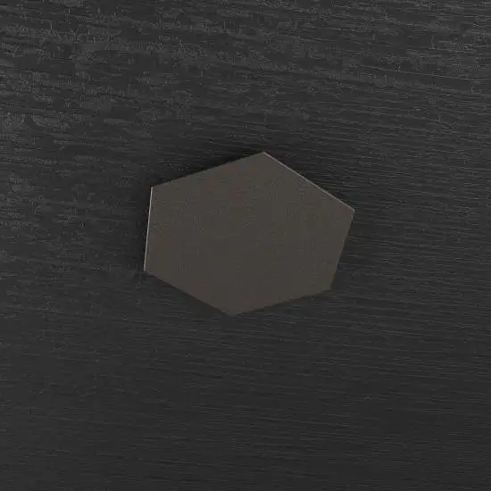 Componente Decorativo Industrial-Minimal Hexagon Metallo Marrone | Top Light
